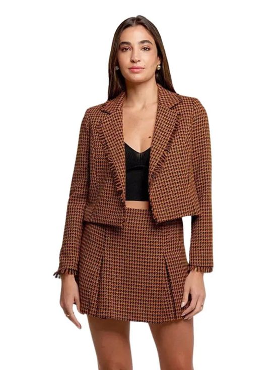 Blazer Tweed Camel