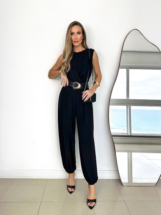 Calça Aladim Yasmin Preto