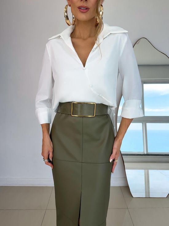 Camisa Helena Off White