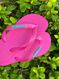Havaianas Top Rosa Flux + Escrita Azul