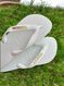 Havaianas Top Branca + Escrita Dourada