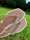 Chinelo Lunielly Laço P Bege Marrom