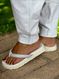 Chinelo Moleca Brilho 5490.121 Cristal Branco Off
