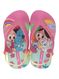 Chinelo Ipanema Bebê Turma da Mônica Rosa