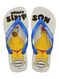 Havaianas Simpsons Branco/Azul
