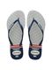 Havaianas Slim Nautical Branco/Marinho/Vermelho