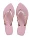 Chinelo Brizza Arezzo Bico Folha Rosa