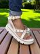 Sandalia Papete Moleca 5504.213 Branco Off