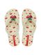 Chinelo Ipanema Infantil Belle Bege Cereja