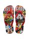 Havaianas Top Disney Classics Branco/Vermelho 