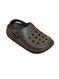 Babuche Molekinha 2591.200 Prata/Preta com Glitter