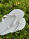 Havaianas Top Branco + Escrita Prata + Estrela do Mar