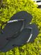 Havaianas Square Preto + Escrita Prata 