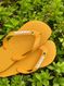 Havaianas Top Amarelo + Escrita Branco + Girassol