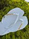 Havaianas Square Branco + Escrita Dourada + Coração PP