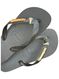 Havaianas Top Preto + Escrita Dourada + Nsa Sra Aparecida
