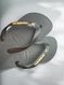 Havaianas Top Preto + Escrita Dourada + Borboleta Preta