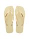Havaianas Square Logo Metallic Buttercream 