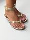Sandalia Moleca 5557.108 Dourado