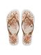 Havaianas Slim Organic Branco/Dourado