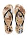 Havaianas Slim Pets Bege Palha