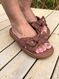 Chinelo Ortopédico Modare 7208.101 Ultra Soft com Laço Avelã Onça