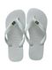 Havaianas Top Branco + Bandeira Brasil 