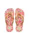 Havaianas Kids Flores Bege/Dourado