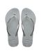 Havaianas Slim Glitter Edge Cinza Gelo