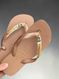 Havaianas Top Rose Gold + Escrita Dourada + Bandeira Brasil