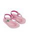 Chinelo Ipanema Bebê Brasil Rosa