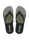 Chinelo Infantil Rider Core Graphics Preto/Verde