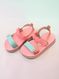 Sandalia Zaxynina Bloom Rosa Glitter