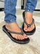 Chinelo Lunielly Gahid Laço Strass Preto