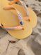 Havaianas Top Amarelo + Escrita Dourada + 3 Meninas Super Poderosas +  Coração Strass