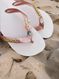 Havaianas Top Rosa Ballet + Escrita Dourada + 3 Meninas Super Poderosas +  Coração Strass
