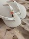 Havaianas Top Areia + Escrita Dourada + 3 Meninas Super Poderosas +  Coração Strass