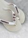 Havaianas Top Areia + Escrita Marrom + Âncora, Tartaruga e Estrela Marrom