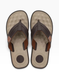 Chinelo Cartago Alabama Bege/Marrom