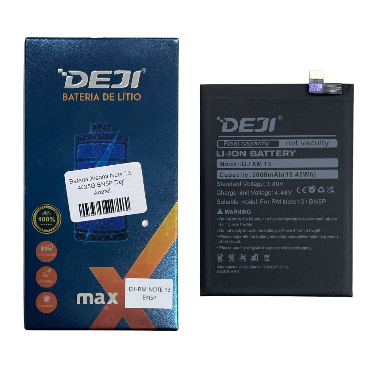 BATERIA REDMI NOTE 13 4G-5G BN5P - SUPER