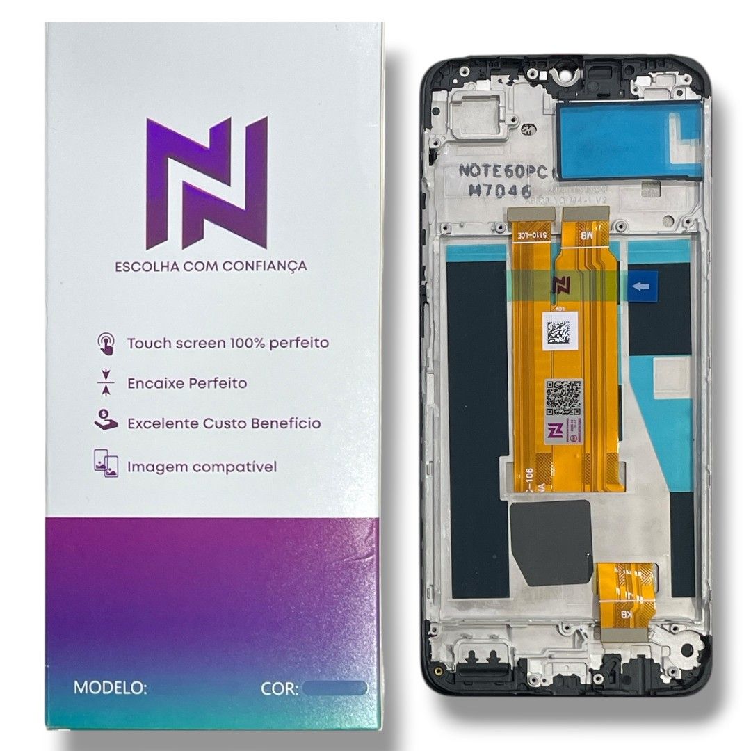 TELA REALME NOTE 60 com aro - AMERICANO