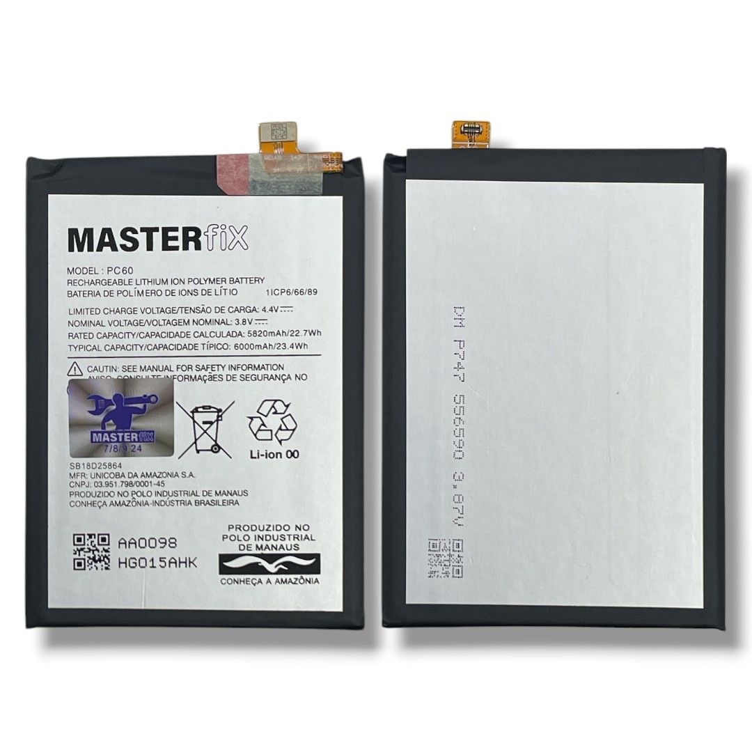BATERIA MOTO G24 POWER PC60 — imagem 1