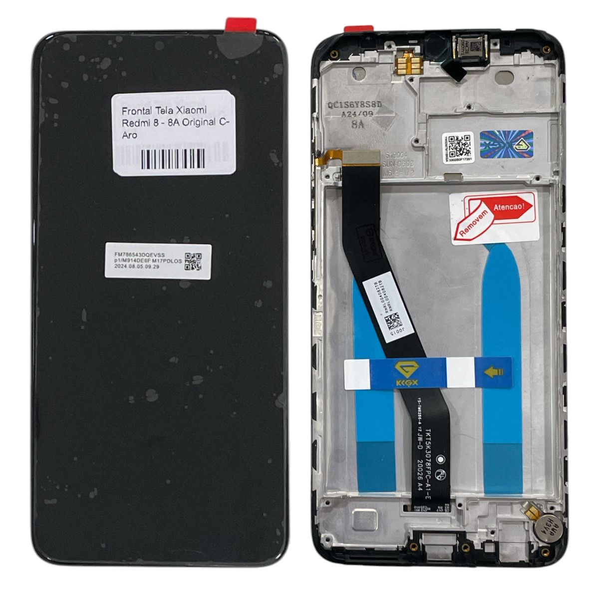 TELA REDMI 8/8A com aro - AMERICANO