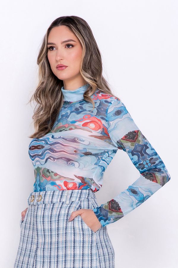 BLUSA TULE NUANCES