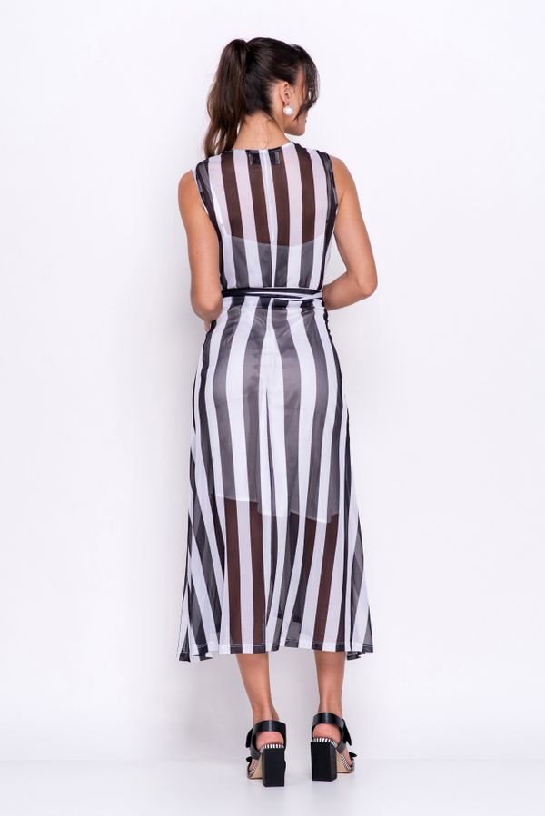 VESTIDO LISTRADO