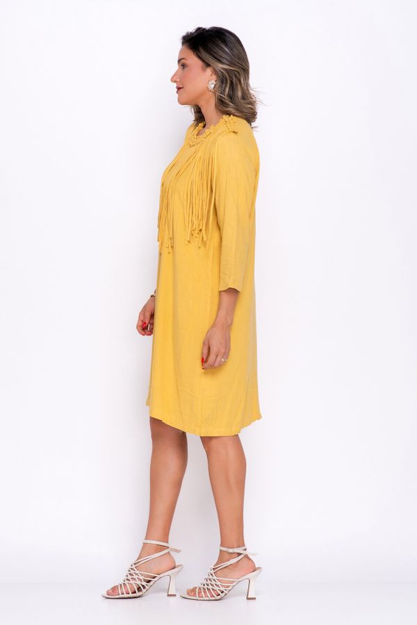 VESTIDO FRANJAS