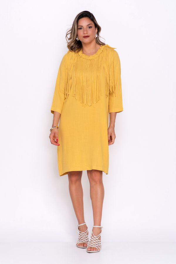 VESTIDO FRANJAS