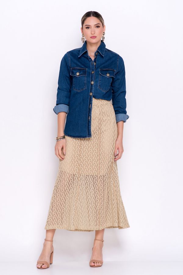 M8148 CAMISA JEANS
