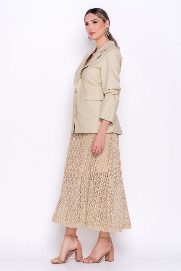BLAZER MACRAMÊ TWEED