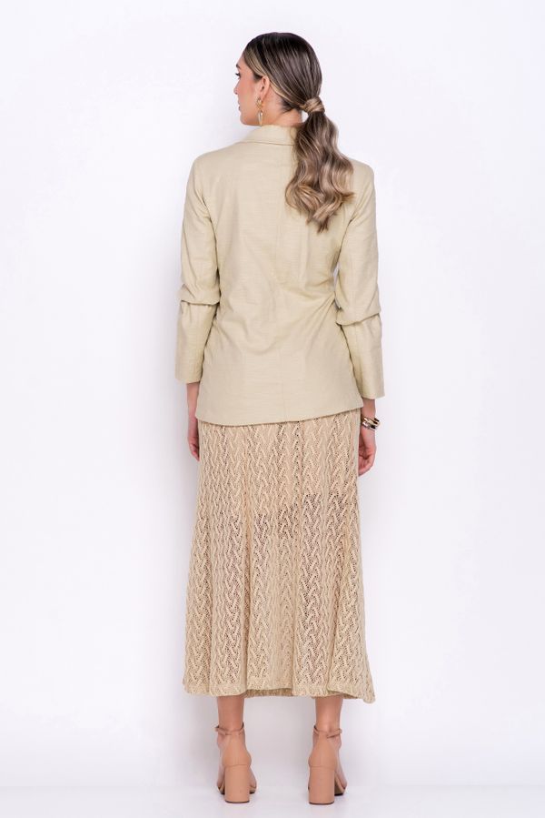 BLAZER MACRAMÊ TWEED